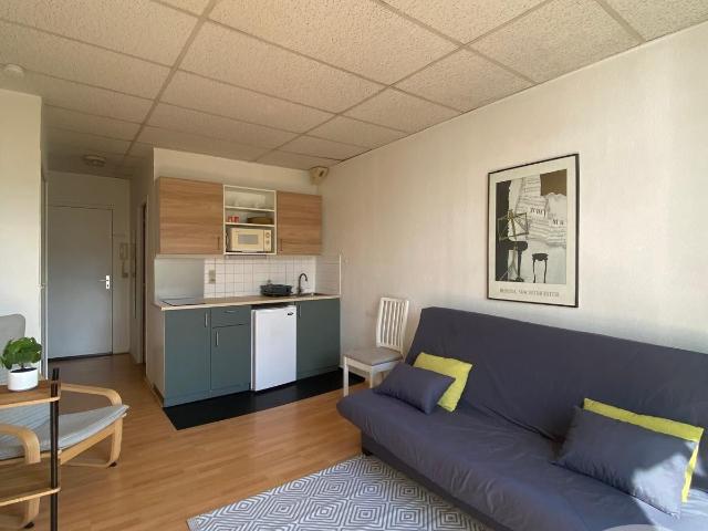 Studio meublé 22 m²