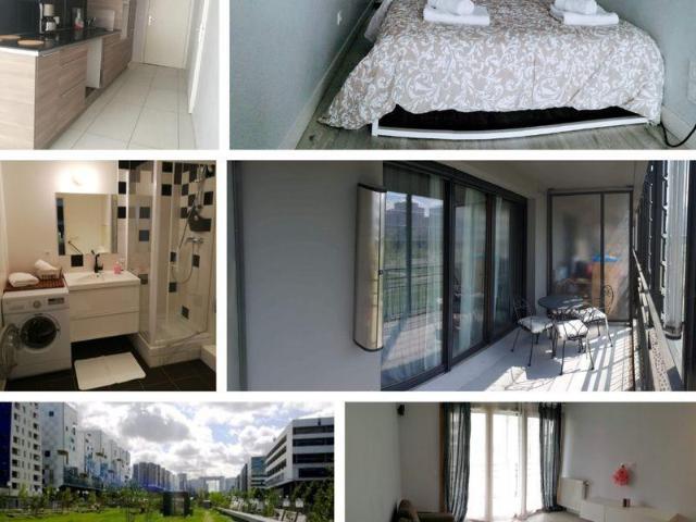 ✨ Studio meublé 33 m² + 7m² loggia