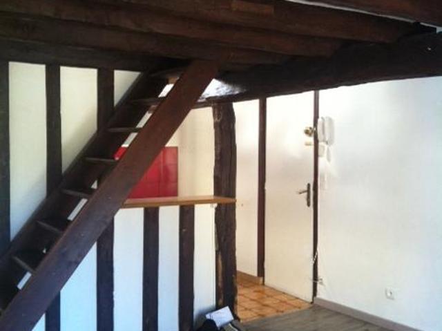 Studio + mezzanine + garage