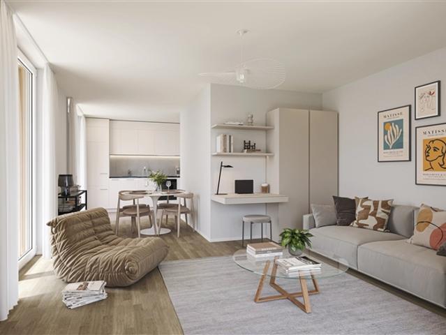 Studio mit Balkon zu mieten in Sion – Cour de Gare