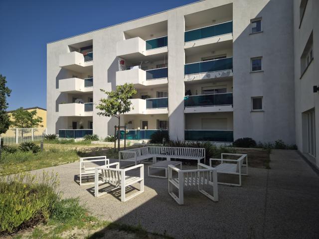Studio Narbonne Résidence CARRE ZEN Dernier étage avec terrasse