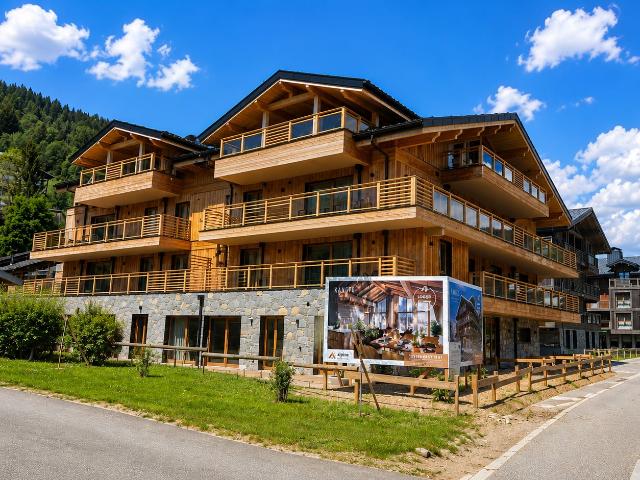 Studio Neuf au centre avec terrasse 18m² Les Gets