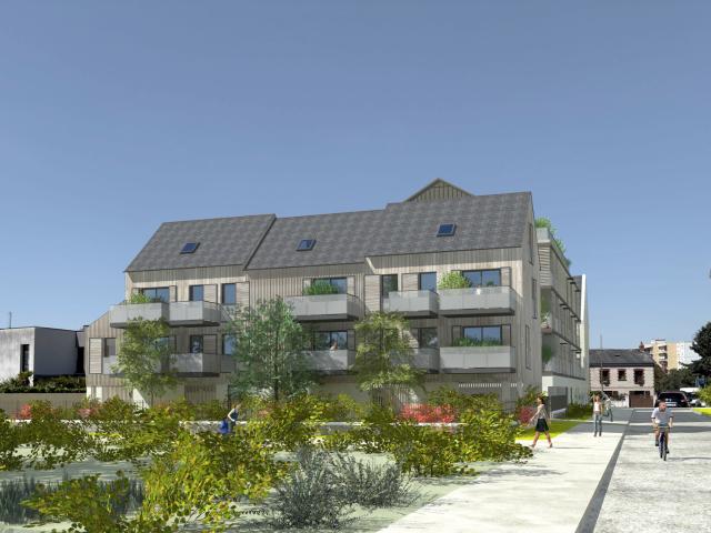 Studio neuf avec balcon LA RICHE