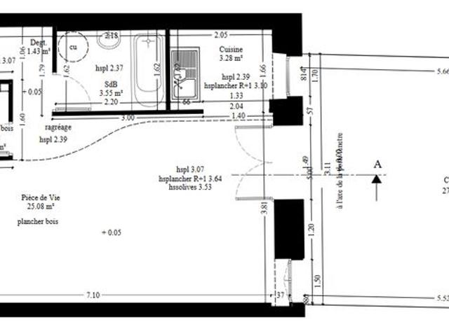 STUDIO NEUF avec COUR PRIVATIVE de 28m² — Cœur historique de Bordeaux Saint Michel