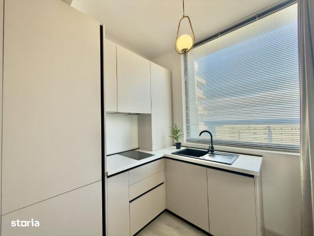 Studio Stefan Building Resort II vedere laterala la Mare mobilat 4