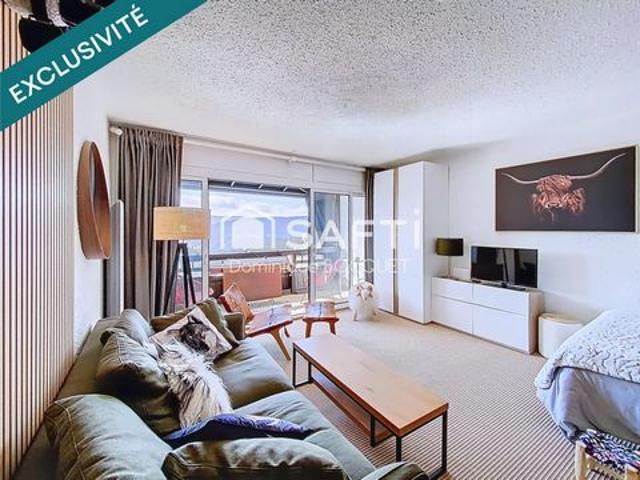 Studio sud ouest, au pied des pistes, refait à neuf