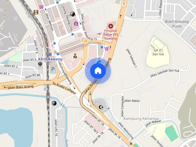 Studio Penthouse for rent at Ceria Residences @ Cyberjaya Condominiums