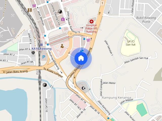 Studio Penthouse for rent at Ceria Residences @ Cyberjaya Condominiums
