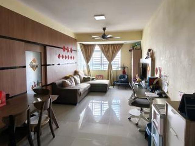 Studio Perling Heights with Renovation Taman Perling JB Full Loan 100