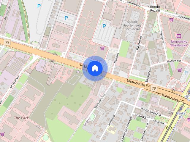 Studio przy ul. Naukowej 55 |Włochy| Blue City| Klimatyzacja