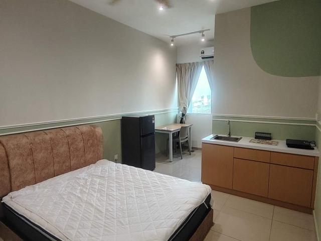 Studio Room Fully Furnished @ Nikka City Sentral, Cheras Permaisuri 50m walk to Salak Selatan LRT