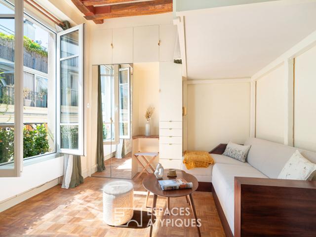 Studio rénové à deux pas de la rue de Bretagne