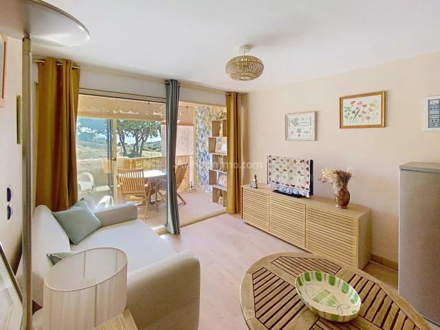 Studio rénové balcon vue dégagée 18m² Lumio