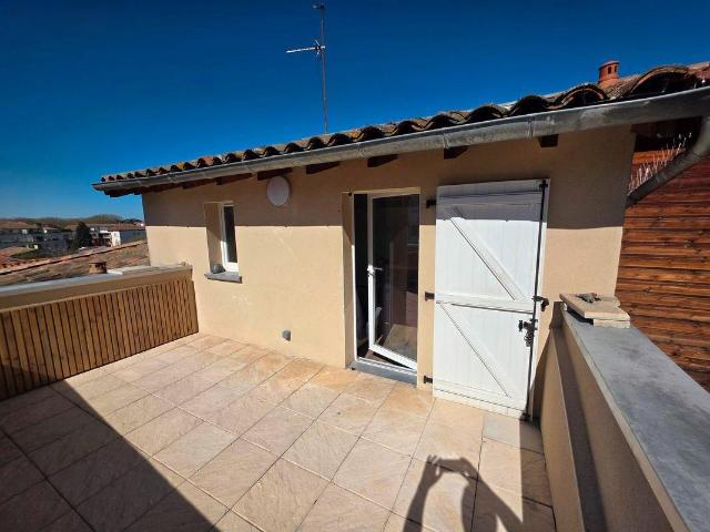 Studio rénové 20m² avec terrasse Canal du Midi