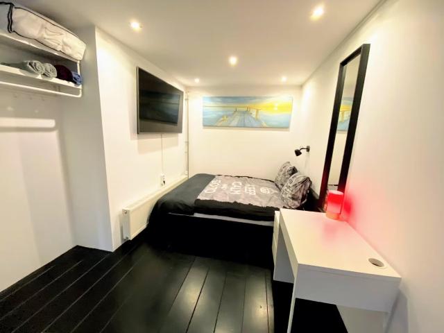 studio with private bath/kitchen & parking
