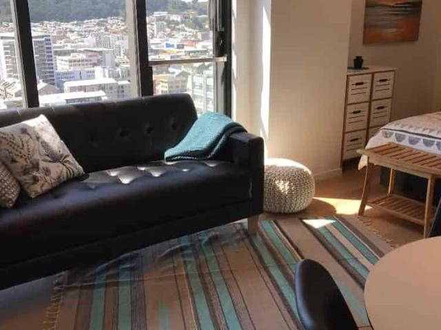 Studio with stunning views