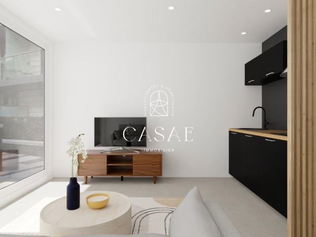 STUDIO T1 À VENDRE INVESTISSEMENT LOCATIF DANS UNE RÉSIDENCE RÉHABILITÉE