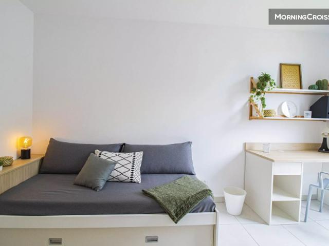 Studio T1 meublé avec vue dégagée