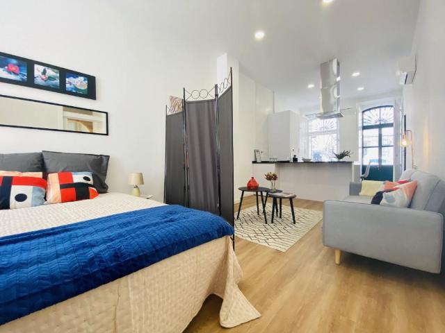 Studio totalmente recuperado e mobilado São Vicente 58m² São Vicente