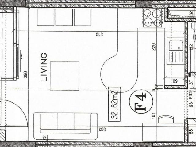 Studio te huur in Sint Lambrechts Woluwe voor € 695 met 1 slaapkamer
