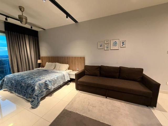 Studio Teega Suites Puteri Harbour Fully Furnish Near Tuas Medini
