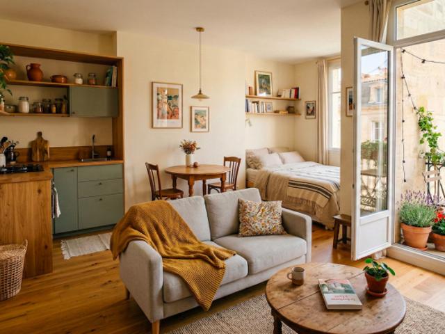 STUDIO, TERRASSE Bastide