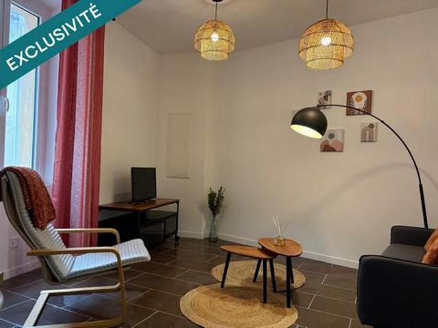 Studio traversant de 27m²
