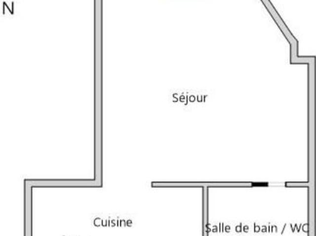 Studio très bien situé a 2min a pieds de la gare de Bois Colombes, a l’entrée de la rue des Bourguignons a Bois Colombes