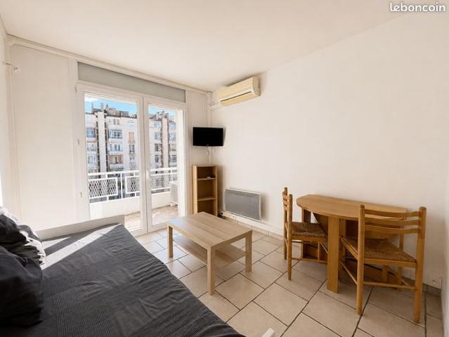 Studio vendu loué à 50m du Prado