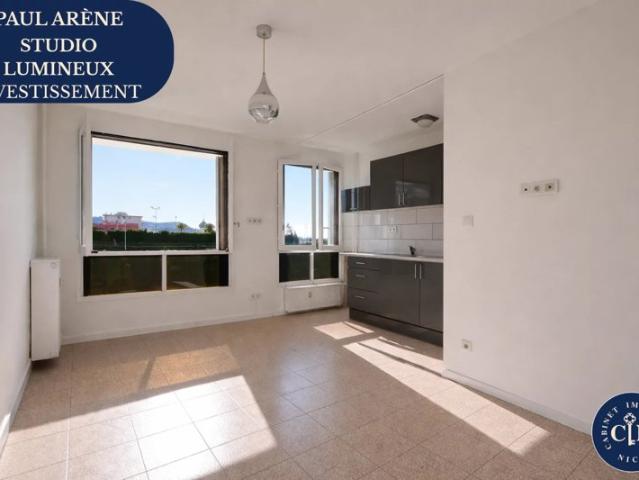 Studio – Vue mer & ville – Parc Impérial