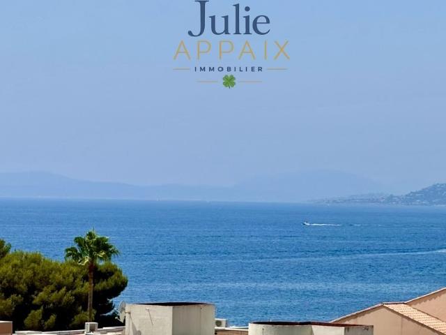 Studio Vue Mer Avec Grande Terrasse Et Garage 27m² Saint Raphaël
