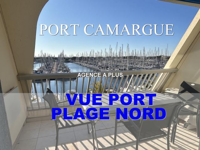 STUDIO VUE PORT PLAGE NORD