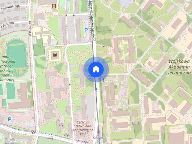Studio z balkonem na Kaliskiego na Bemowie WAT z parkingiem