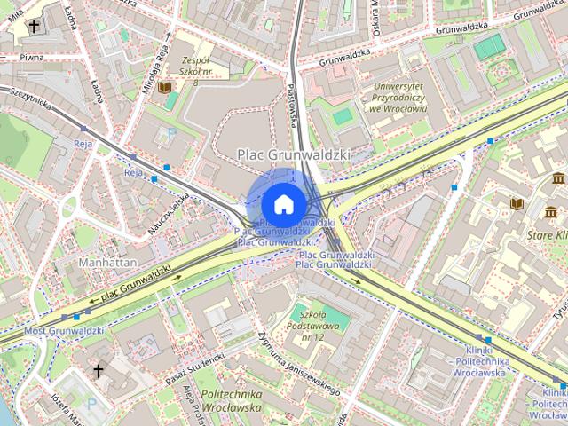 Studio/Grunwaldzka/pierwszy najem/od zaraz!