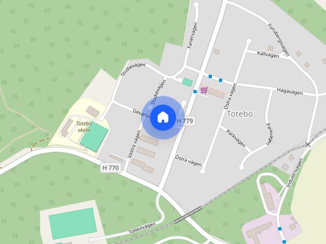 Studievägen, Totebo