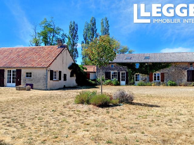 Stunning 5 Bedroom country farmhouse with Gite potential, large garden, outbuildings, pond and more