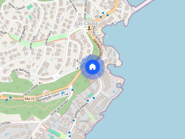 Stunning 2 Bedroom Apartment with Sea Views in Ses Illetes | Parking, AC, Fully Fitted Kitchen