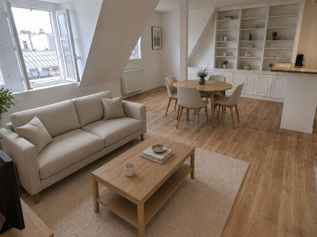 Stunning Renovated Apartment in Paris 17th with views