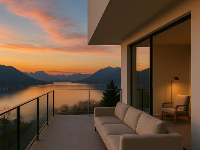 STUPENDA ED ESCLUSIVA VILLA VISTA LAGO 6.5 LOCALI A PUGERNA