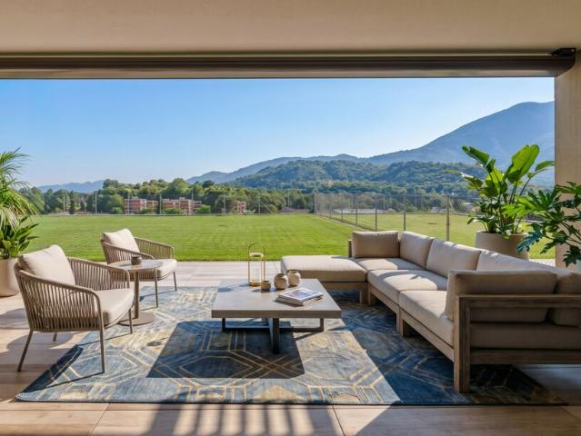 STUPENDO 5.5 CON GIARDINO E PISCINA A PONTE CAPRIASCA