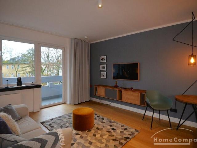 Stylische 1 Zimmer Wohnung mit Balkon in Berlin Wilmersdorf, möbliert