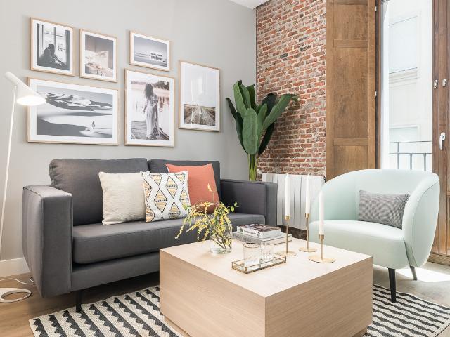 Stylish apartment for rent in central Madrid