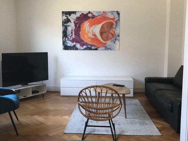 Stylish furnished 4 room apartment with balcony