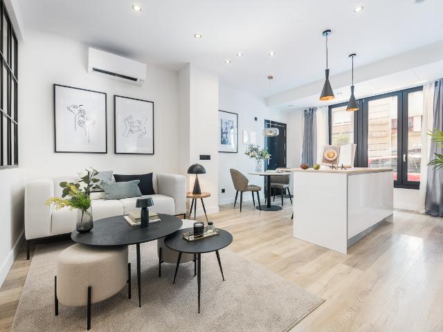 Stylish ground floor apartment for rent in Madrid