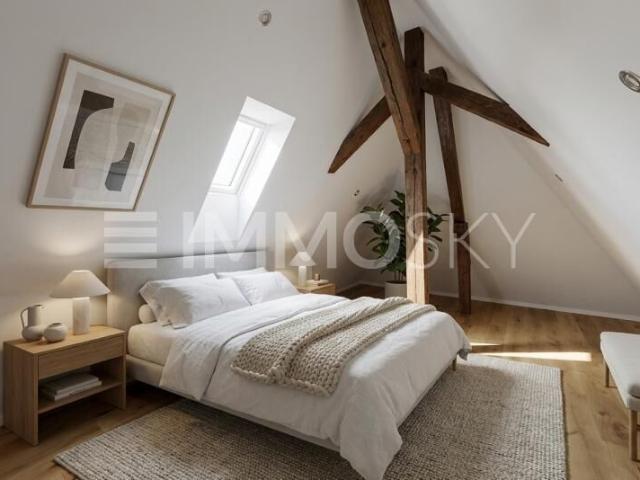 Stylish living on two levels