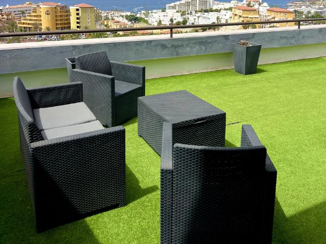 Stylish Studio with Terrace & Panoramic Ocean View