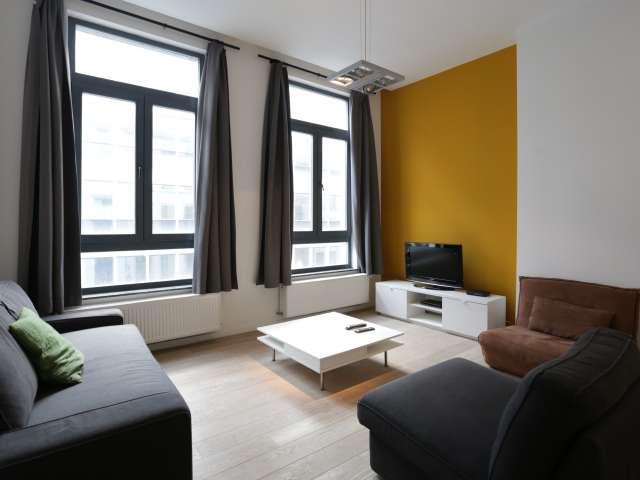 Stylish 1 bedroom apartment for rent in Brussels City Centre