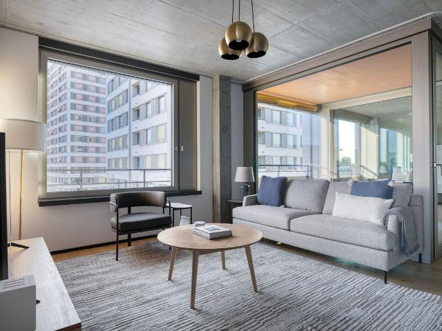 Stylish 2 Bedroom Furnished Apartment in Seebach, Zurich Amsterdam Apartments for Rent