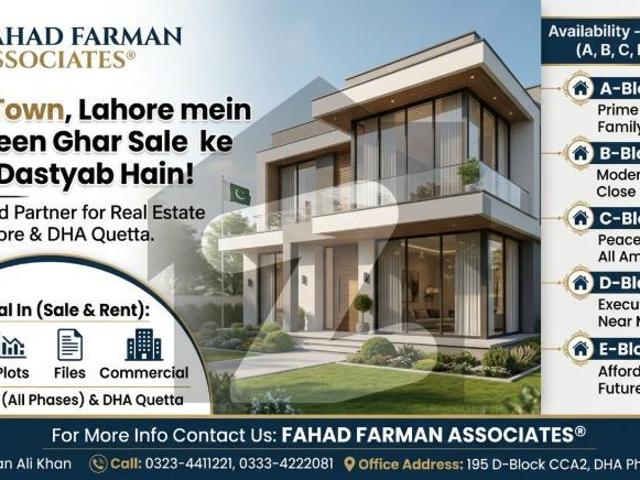 Stylish 5 Marla Brand New House DHA 9 Town C Block DHA 9 Town Block B