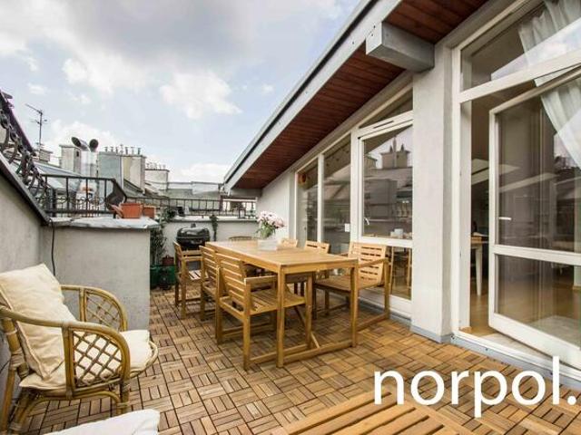 Stylowy apartament z jedną sypialnią i tarasem w centrum Kazimierza